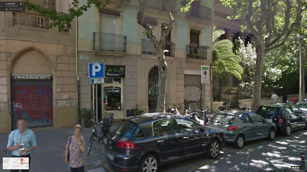 Alcam Bailen Garden Apartman Barcelona Kültér fotó